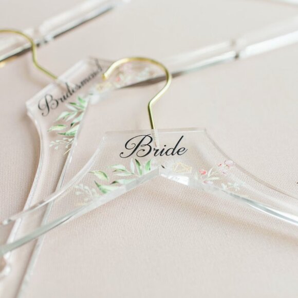 "Mother of the Groom" Acrylic Hanger for Weddings - Picture 5 of 5